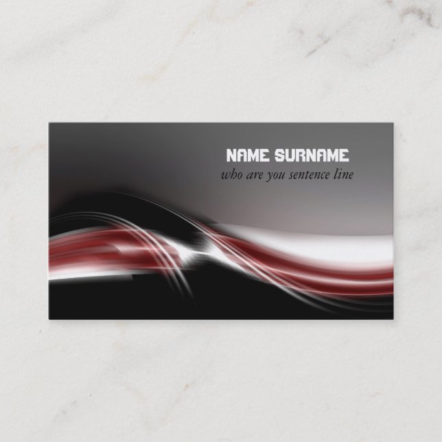 futuristic modern business card design (Front)
