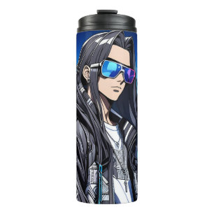 Futuristic Pop Star 0001 Thermal Tumbler