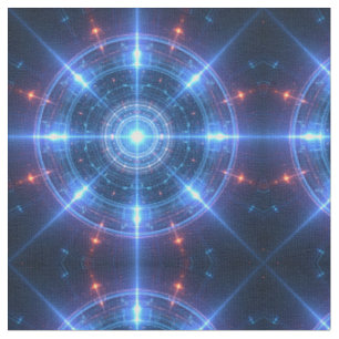 Futuristic Portal Fabric