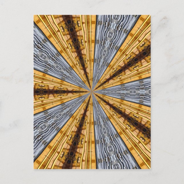 Futuristic Primitive Postcard (Front)