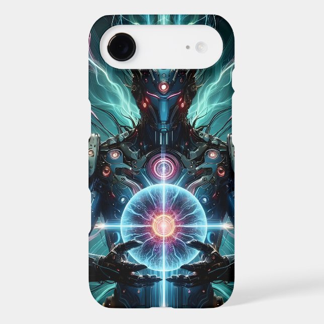 Futuristic Robot Cosmic Core Cyberpunk (Back)