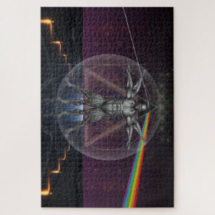 Futuristic Sci-Fi Fantasy Human Technology Jigsaw Puzzle