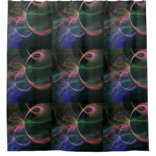 Futuristic Shower Curtain