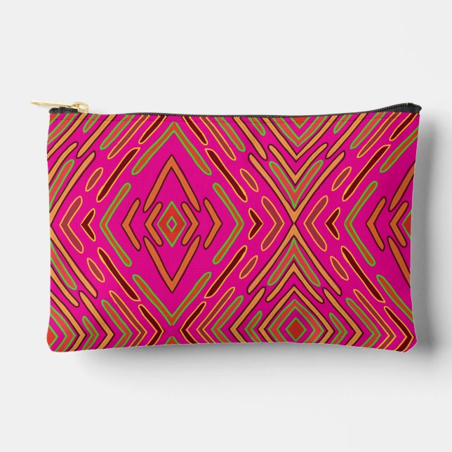 Futuristic Space Age Hi-Tech Accessory Pouch (Front)
