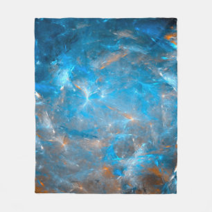Futuristic space backgroundbackground,abstract,lig fleece blanket