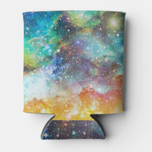 Futuristic space, starry nebula background. can cooler