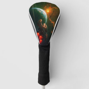 Futuristic Spaceship Golf Head Cover