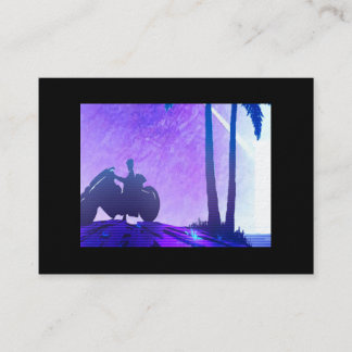 – Futuristic Synthwave Art Business Card