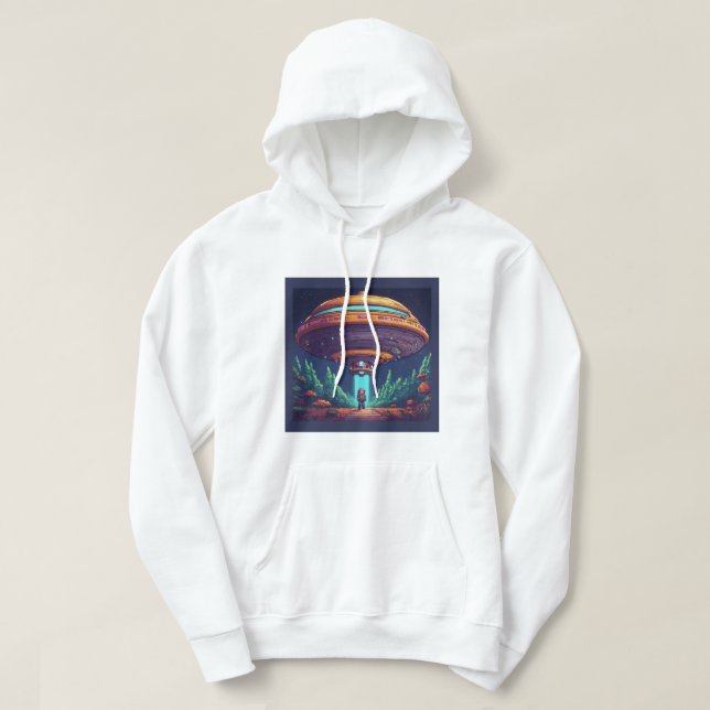 Futuristic T-Shirt Designs Hoodie (Design Front)