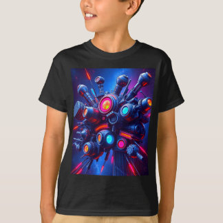 Futuristic Tech Orb Boys' T-Shirt 
