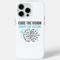 Futuristic Tech Visionary: Abstract Binary Code AI