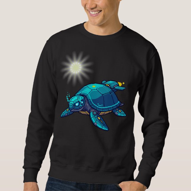 Futuristic Turtle Sweatshirt (Front)