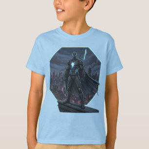 Futuristic Vigilante Hero Cyberpunk Anime kids T-Shirt