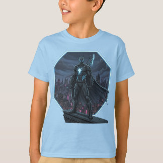 Futuristic Vigilante Hero Cyberpunk Anime kids T-Shirt