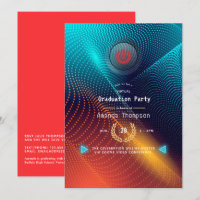 Futuristic Virtual Graduation Party