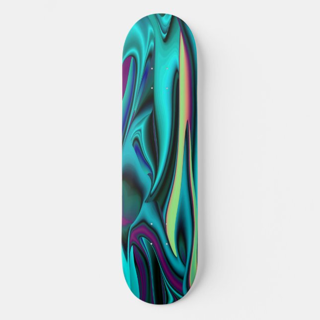 Futuristisch, Abstrakt Skateboard (Front)