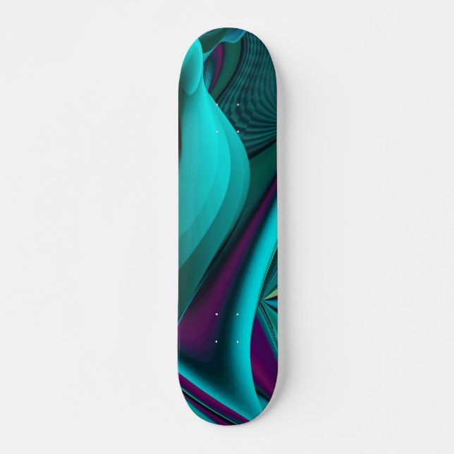 Futuristisch, Abstrakt Skateboard (Front)