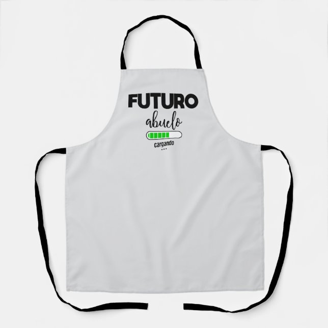 Futuro abuelo cargando apron (Front)