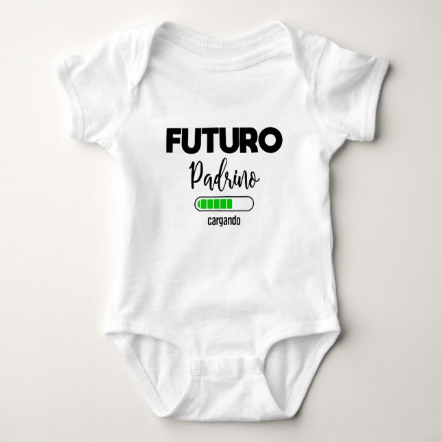 Futuro padrino cargando baby bodysuit (Front)