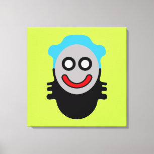 Futz-Tamago Clupkitz Portrait Canvas Print