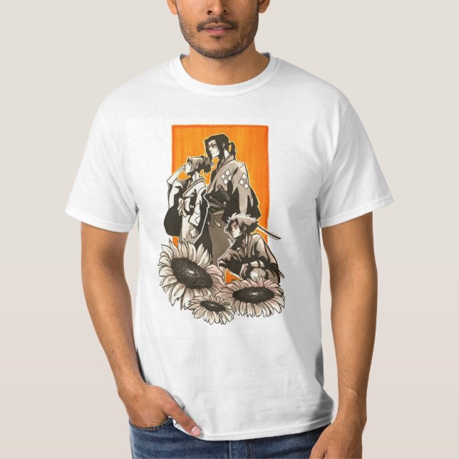 Fuu Jin And Mugen Samurai Champloo T-Shirt (Front)