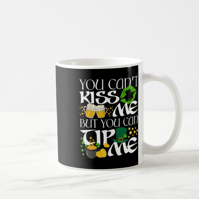 Fuuny Irish St Patrick's Day Waitress Rtender Sham Coffee Mug (Right)
