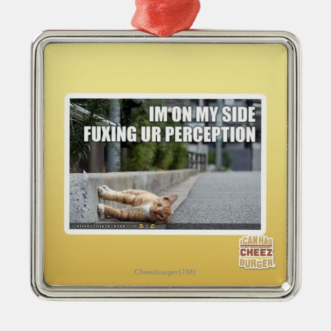 Fuxing Ur Perception Metal Tree Decoration (Front)