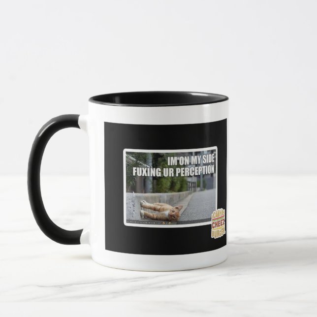 Fuxing Ur Perception Mug (Left)