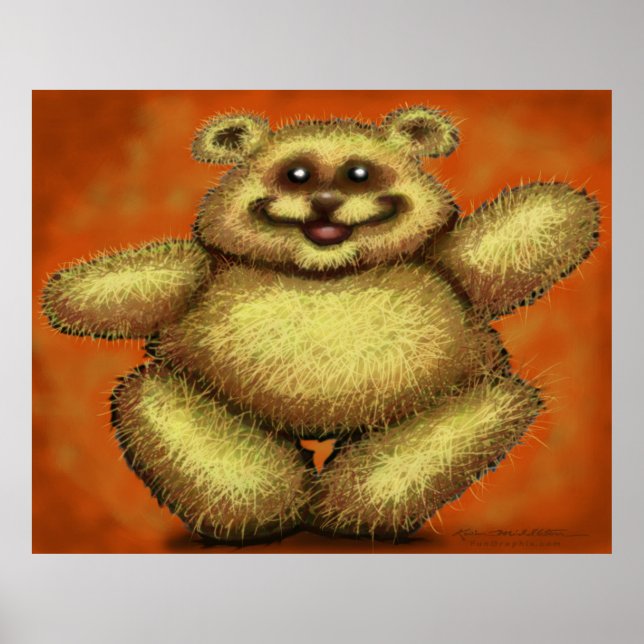 Fuzzy Bear Poster (Front)
