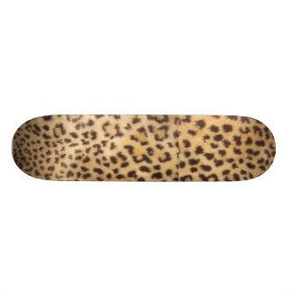 Fuzzy Cheetah Skateboard