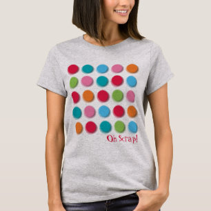 Fuzzy Colour Dots Colourful Fun Custom Gift T-Shirt