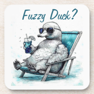 Fuzzy Duck Coaster