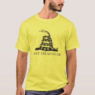 Fuzzy Express® Classic Gadsden Flag Yellow T-Shirt