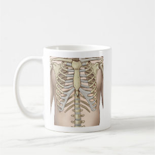 Fuzzy Express® Male Skeleton Anatomy Coffee Mug