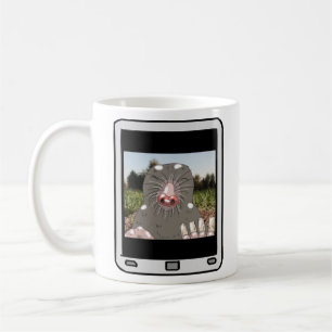 Fuzzy Express® Mole Selfie Mug