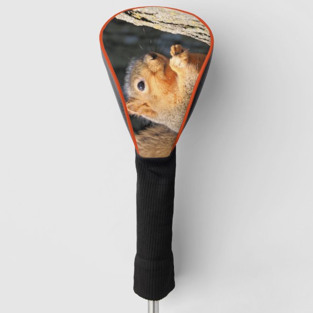 Fuzzy Golf Head Cover (Front)