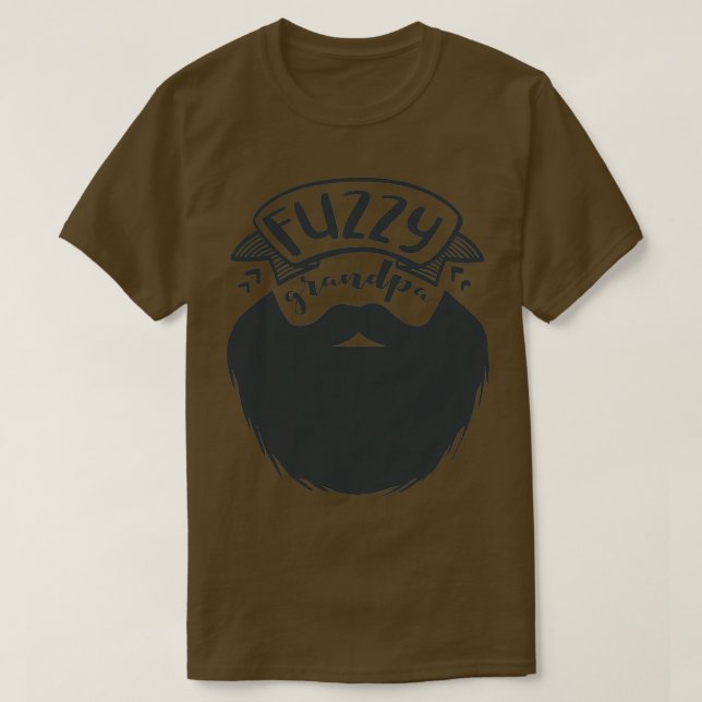Fuzzy Grandpa 1 T-Shirt (Design Front)