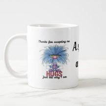 Fuzzy Hugs Coffee Mug 20 oz