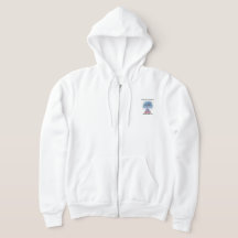 Fuzzy Hugs Women’s Zip-Up Hoodie – Cosy Cute Full