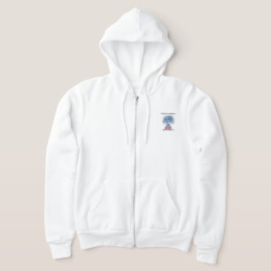 Fuzzy Hugs Women’s Zip-Up Hoodie – Cosy Cute Full