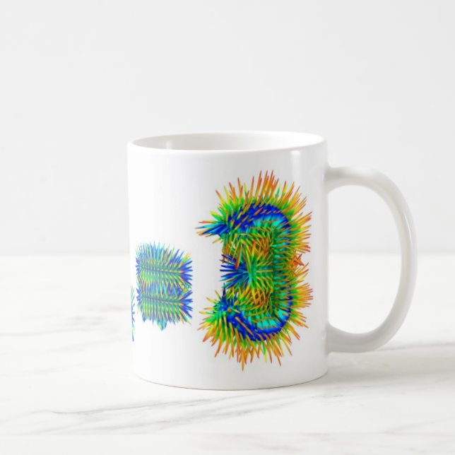 Fuzzy Math Coffee Mug (Right)