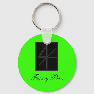 Fuzzy Pro. keychain