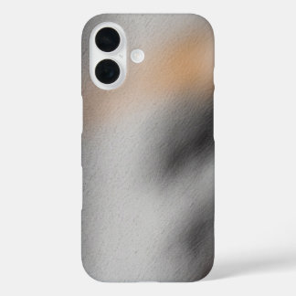 Fuzzy Sunrise Glow iPhone 16 Case