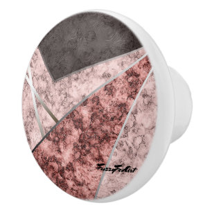 FuzzyFoxArt Ceramic Knob