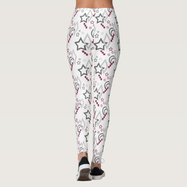 FuzzyFoxArt Leggings (Back)