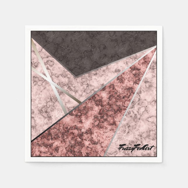 FuzzyFoxArt Napkin (Front)
