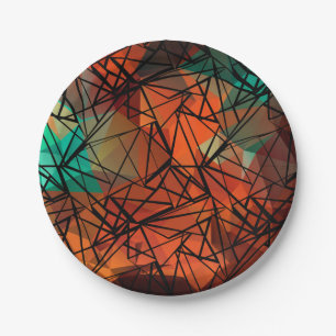 FuzzyFoxArt Paper Plate