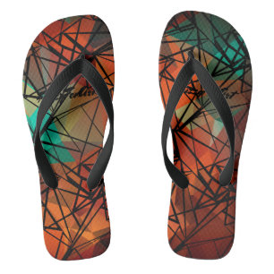 FuzzyFoxArt , polygon Jandals