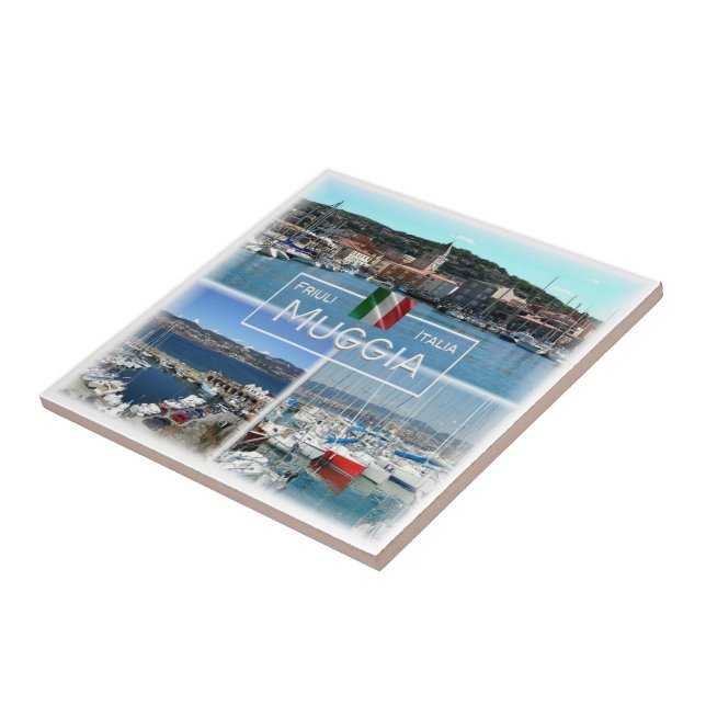 FVG032 MUGGIA, Mosaic, Italy, Tile (Side)