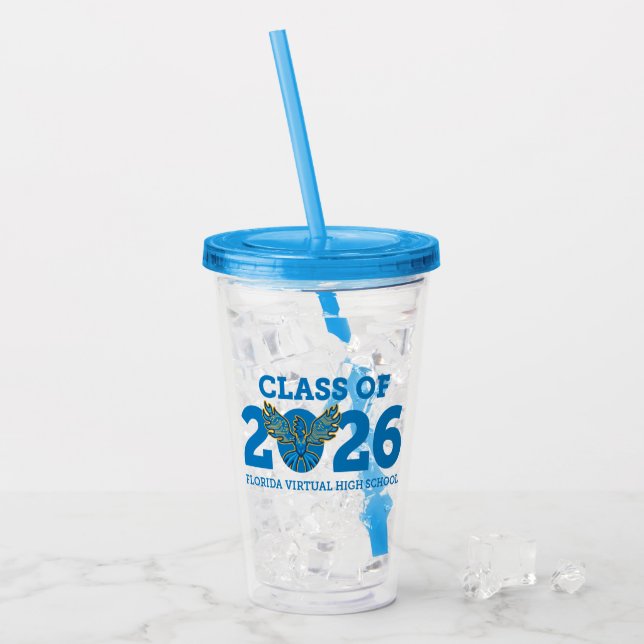 FVHS Class of 2026 Acrylic Tumbler (Front Ice)